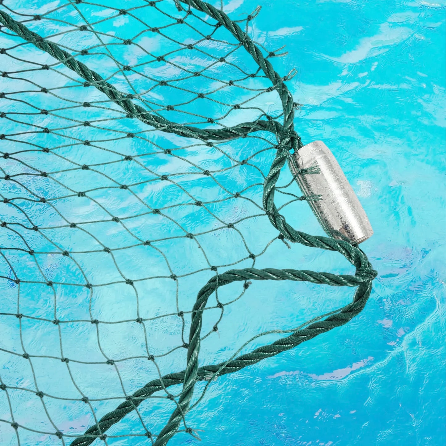 Bymaocar Professional Fishing Drag Net With Secure Floats