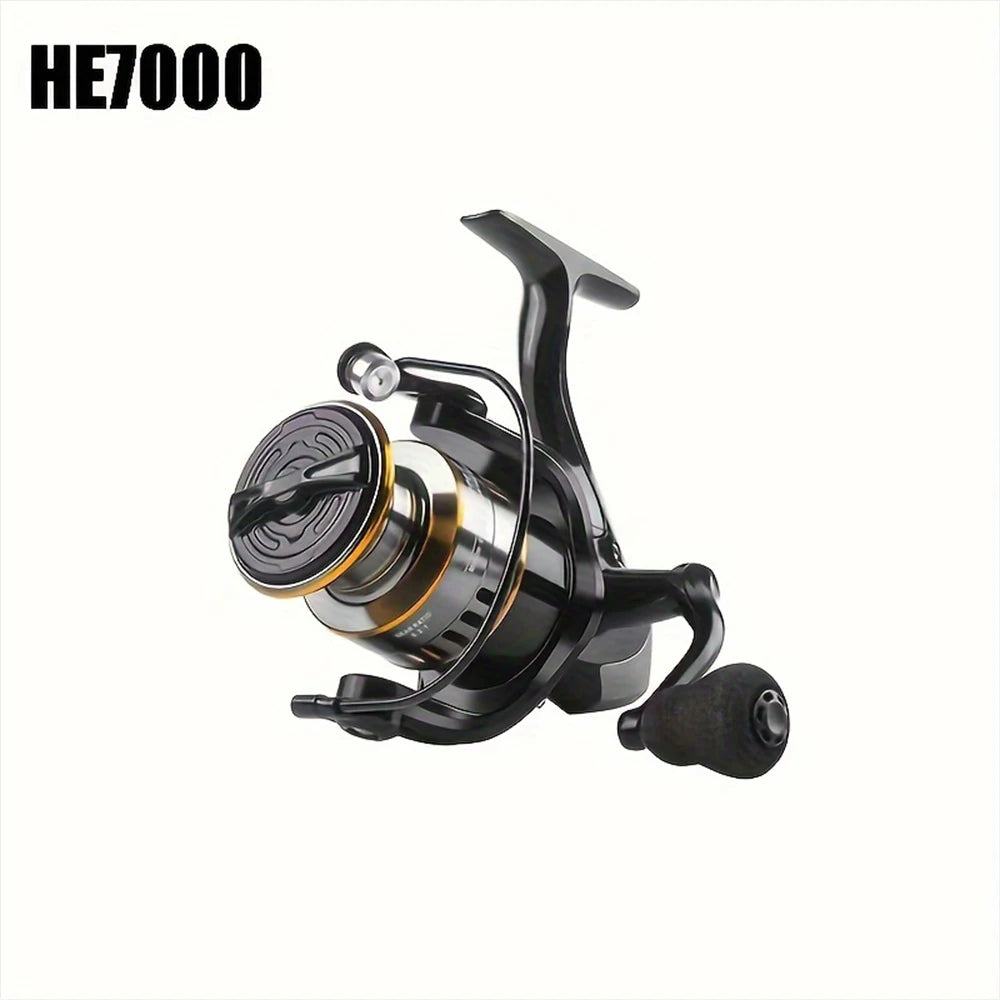 Ambidextrous Metal Spinning Reel With Gear Ratio Five Point Two