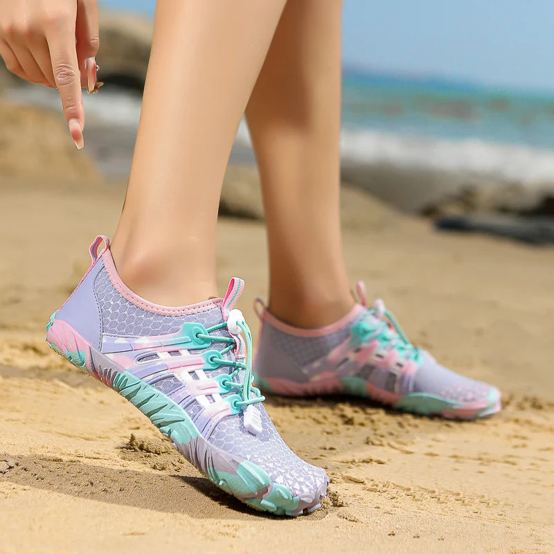 Quick Dry Five Finger Water Shoes Non Slip Breathable Beach