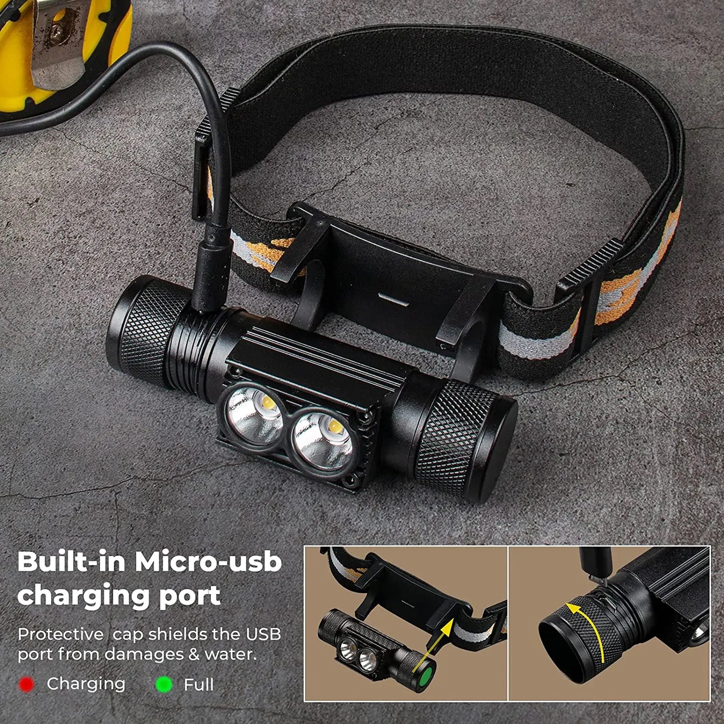 Sofirn H25L USB Rechargeable Headlamp 1200LM 90CRI 5000K
