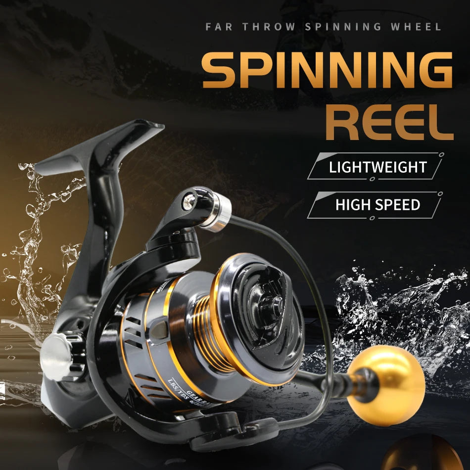 Rooblinos Spinning Fishing Reel 10 Kg Max Drag High Speed