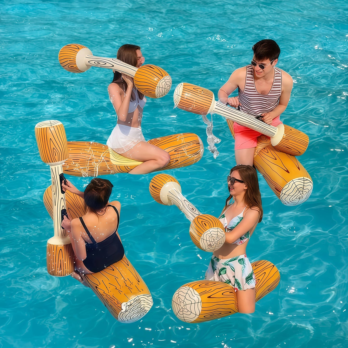 Summer Beach And Pool PVC Inflatable Outdoor Festival Decoration