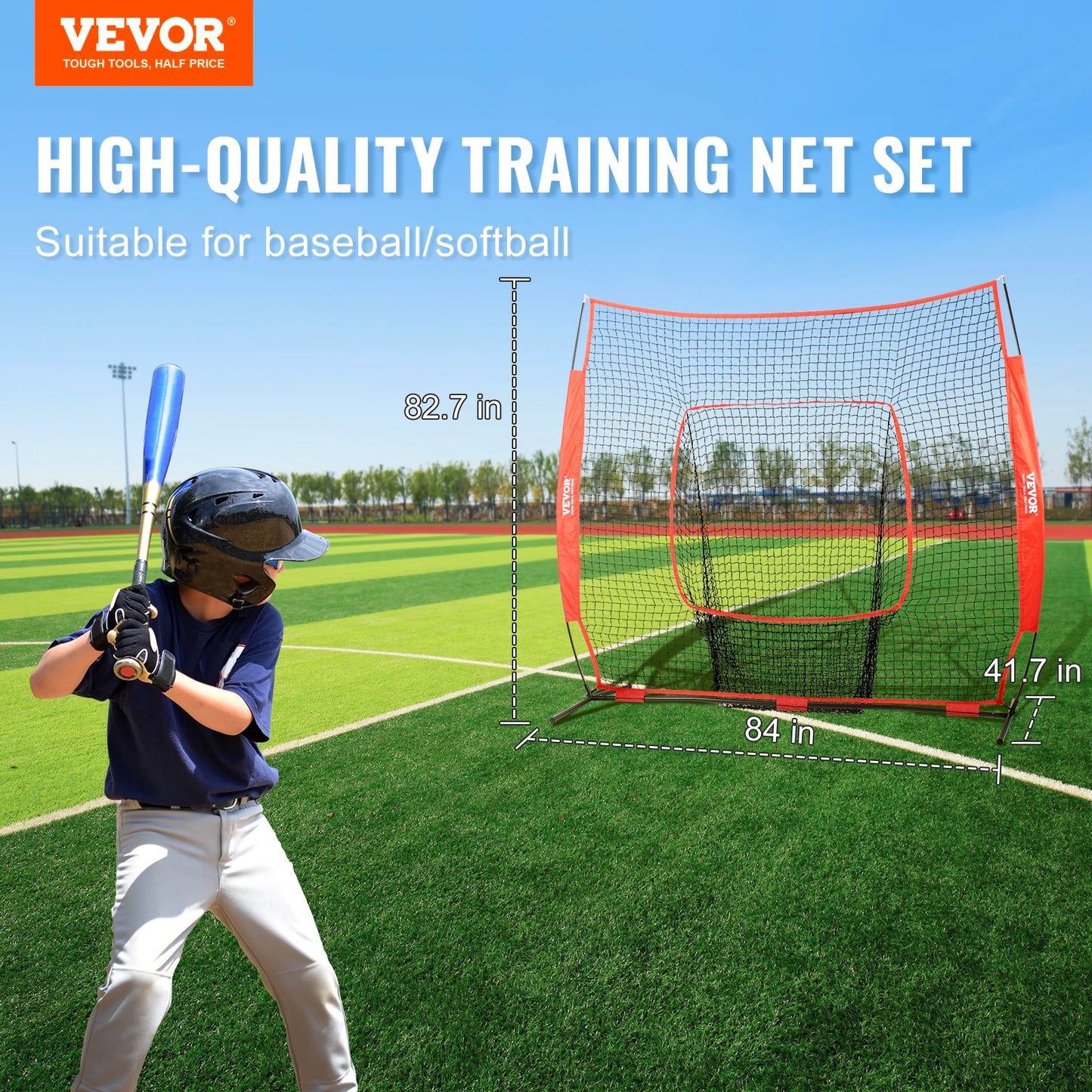 Baseball Softball Practice Net Portable Training Net for Hitting