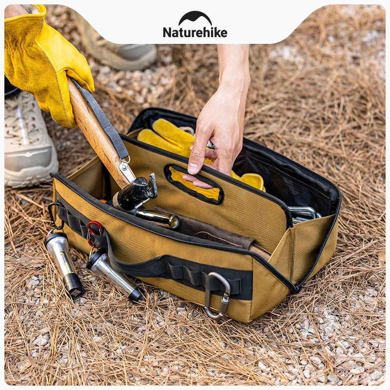 Naturehike Multifunctional Camping Tool Storage Bag With Folding Design