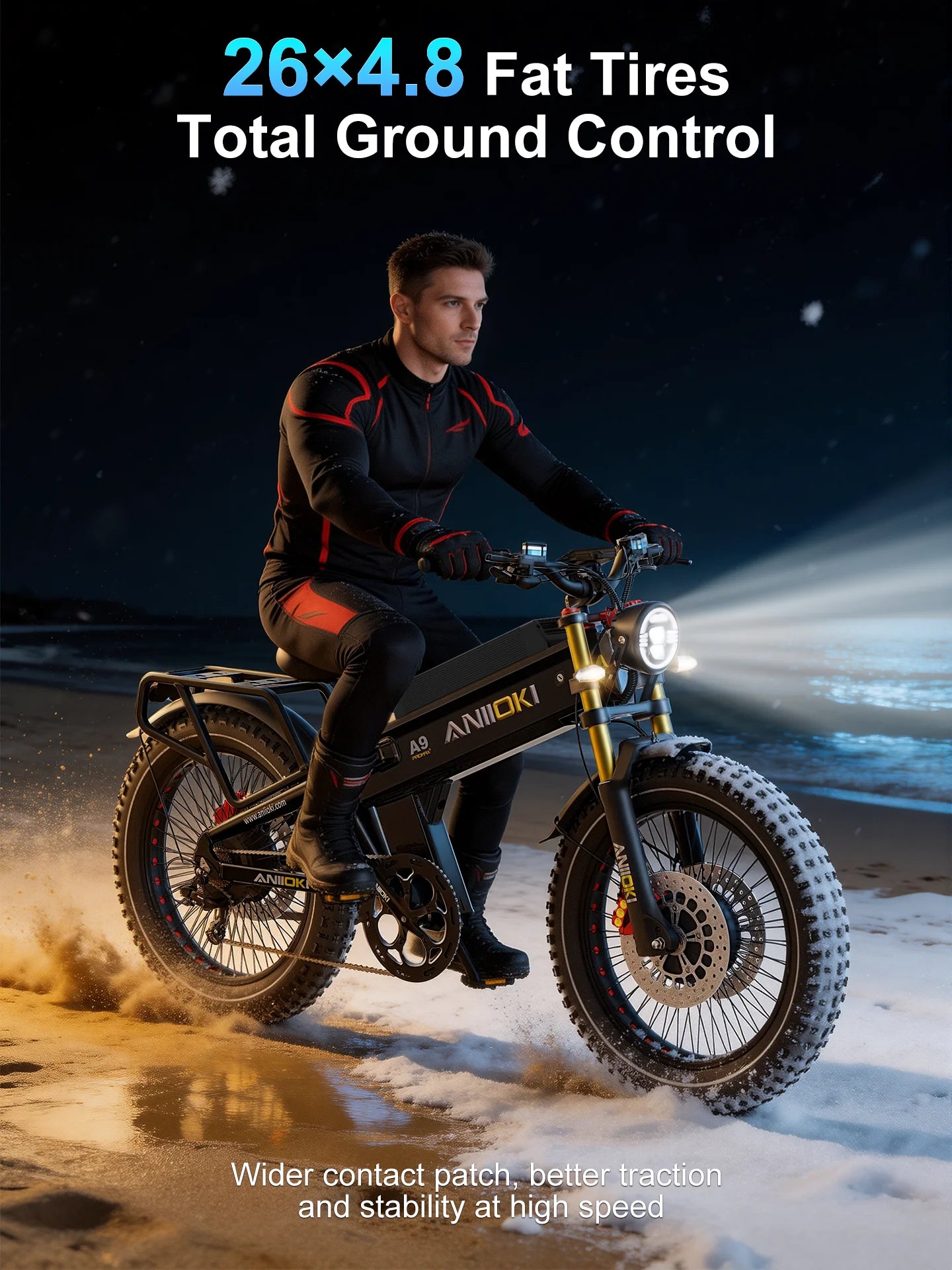 Electric Bike 6000W Dual Motor AWD Fat Tire 60V Plus