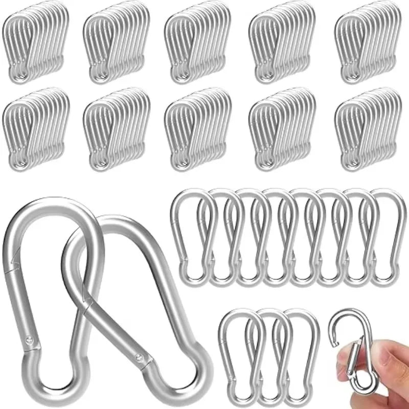 Mini Nylon Carabiner for Outdoor Gear and Keychain