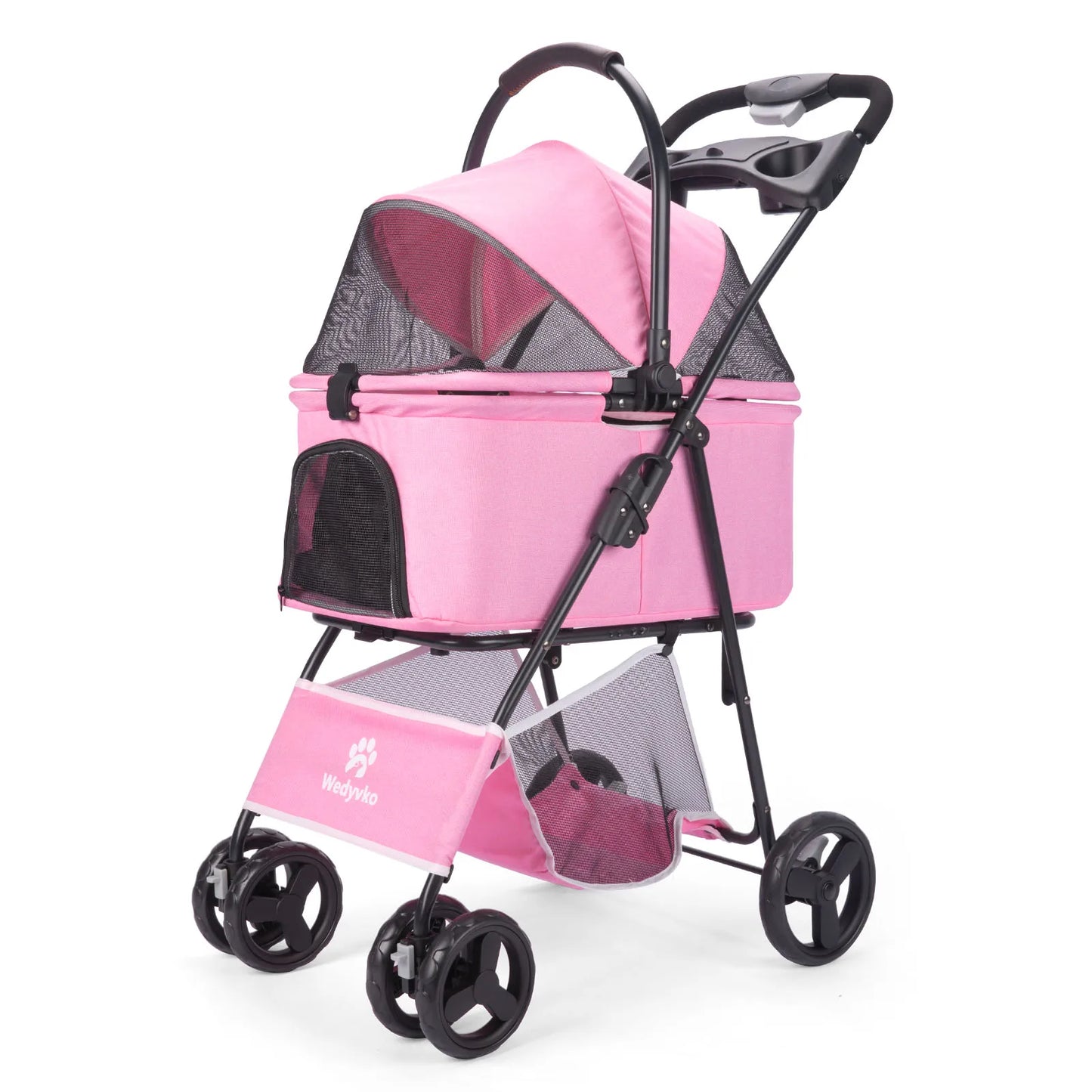 Three In One Pet Stroller With Removable Carrier Waterproof