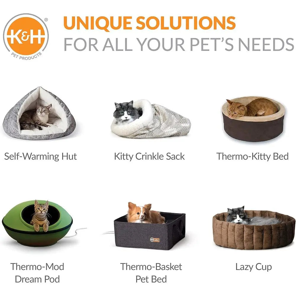 Handwoven Knitted Round Flexible Pet Bed For Indoor Cats