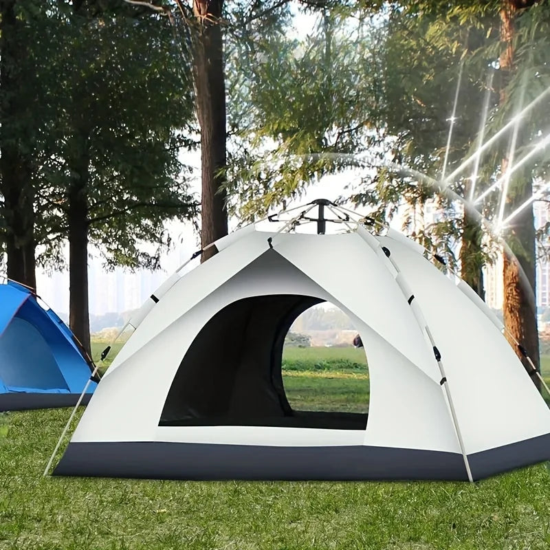 Pakicetus Auto Open Family Tent Quick Setup All Weather Portable