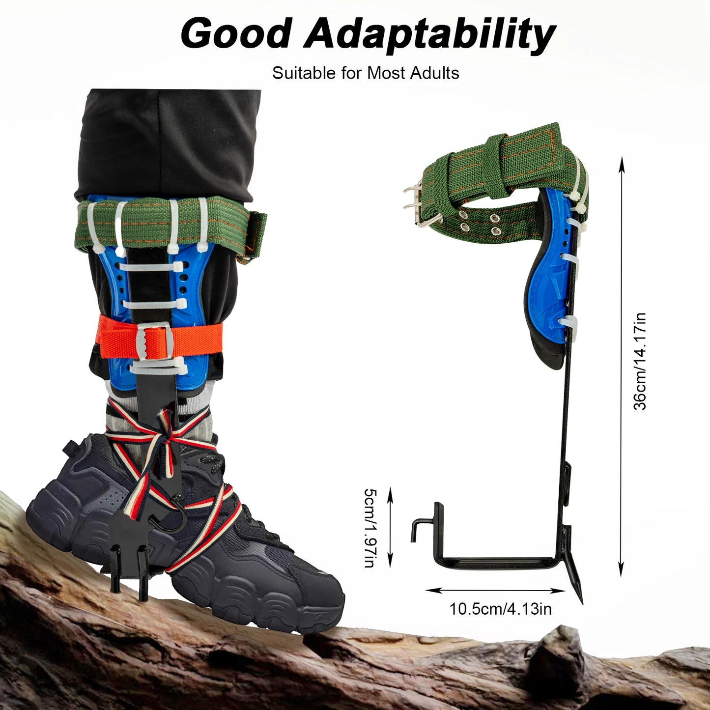 Tree Climbing Gear Set 220LB Capacity Professional Ascension Equipment Fruit Picking Logging Rescue Hunting Rock Climbing