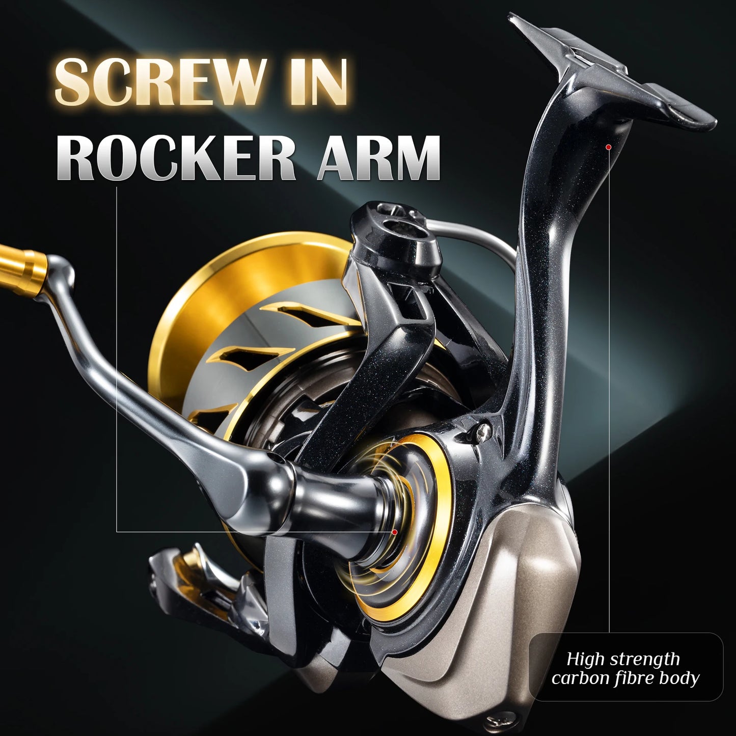 Rooblinos SW Spinning Reel Ultralight Saltwater Surf Reel