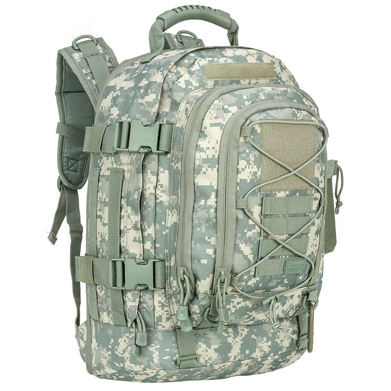 LQARMY Military Tactical Backpack Assault Rucksack Molle Bag