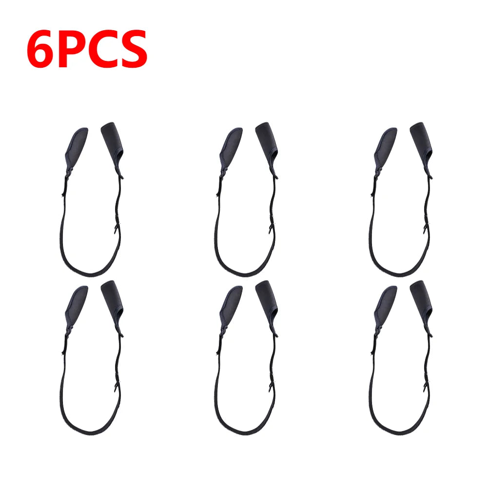 Fishing Rod Protection Sleeves Bundle With Adjustable Straps