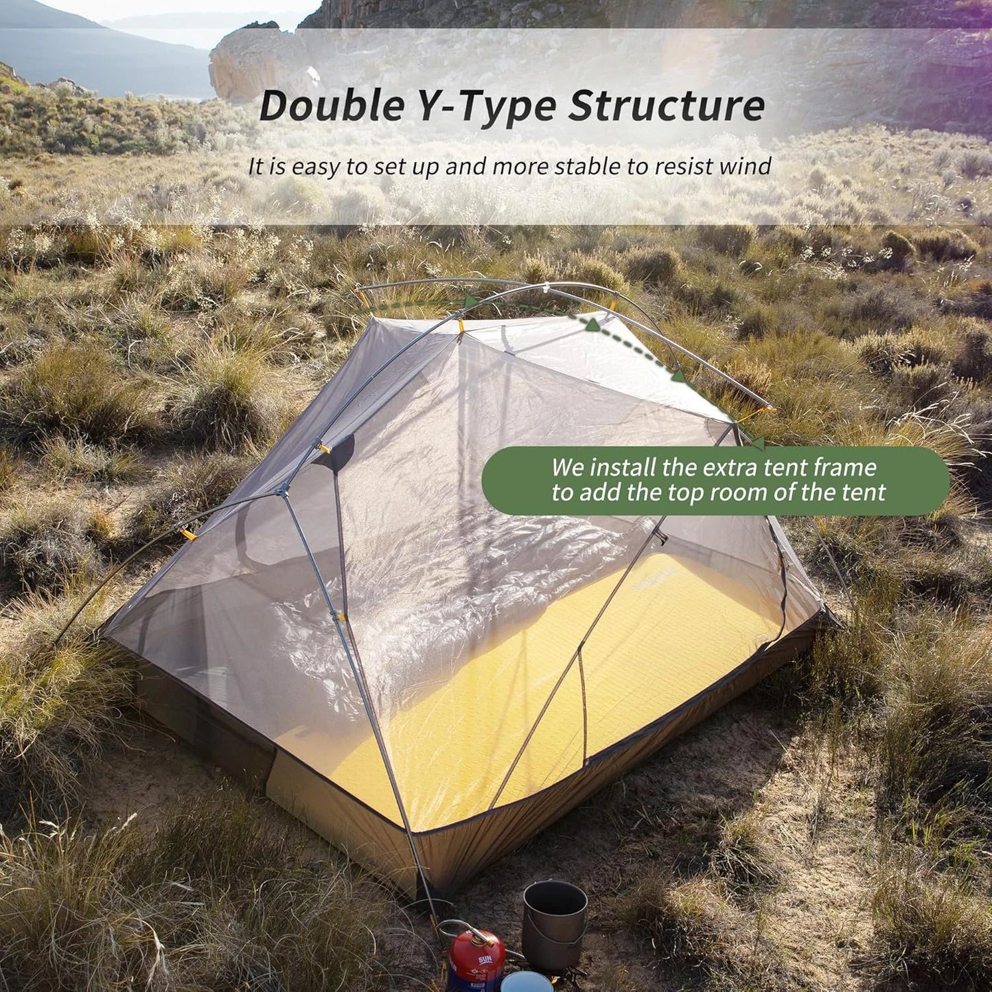 Naturehike Mongar Waterproof Ultralight Backpacking Tent