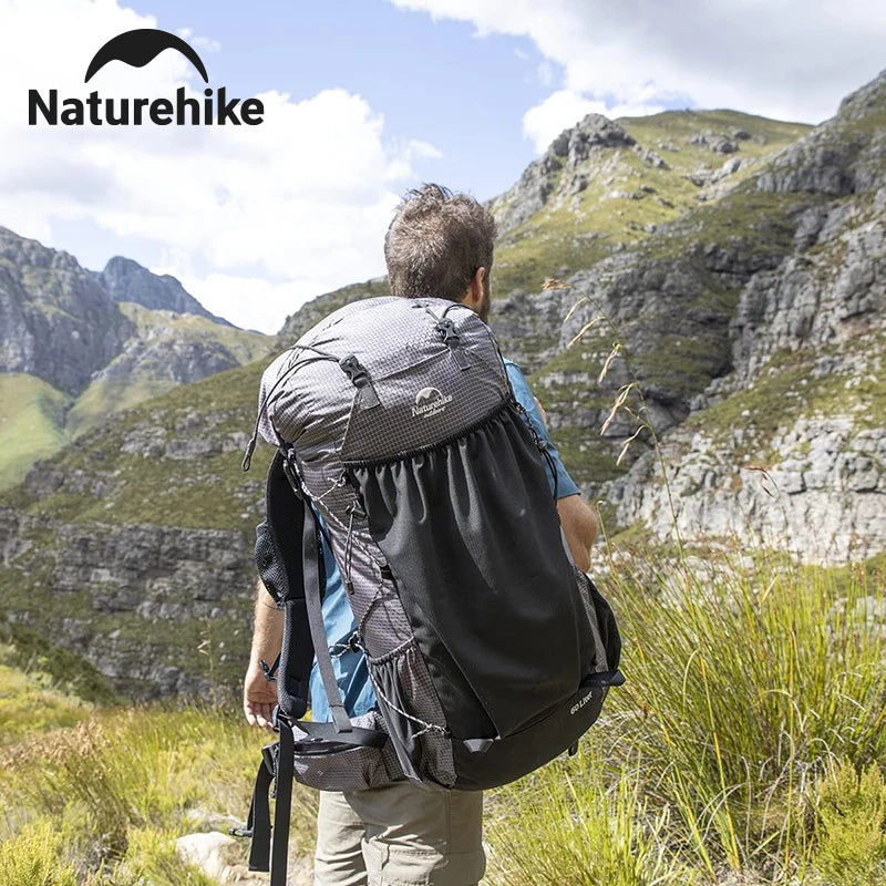 Naturehike Rock Outdoor Backpack With Rain Cover For Hiking