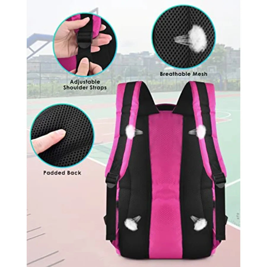 Soccer Sports Backpack With Ball Holder And Shoe Compartment