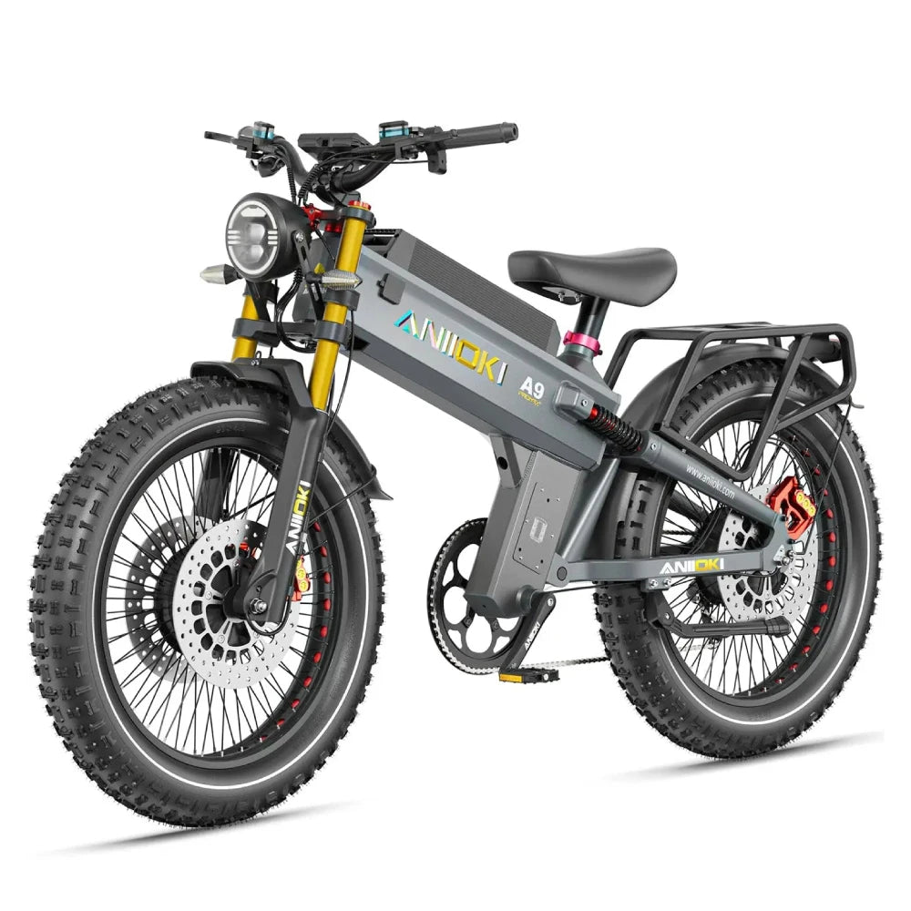 Electric Bike 6000W Dual Motor AWD Fat Tire 60V Plus