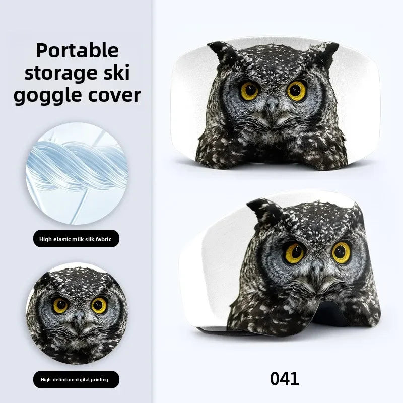 Scratchproof Ski Goggle Cover for Snow Sports Protector