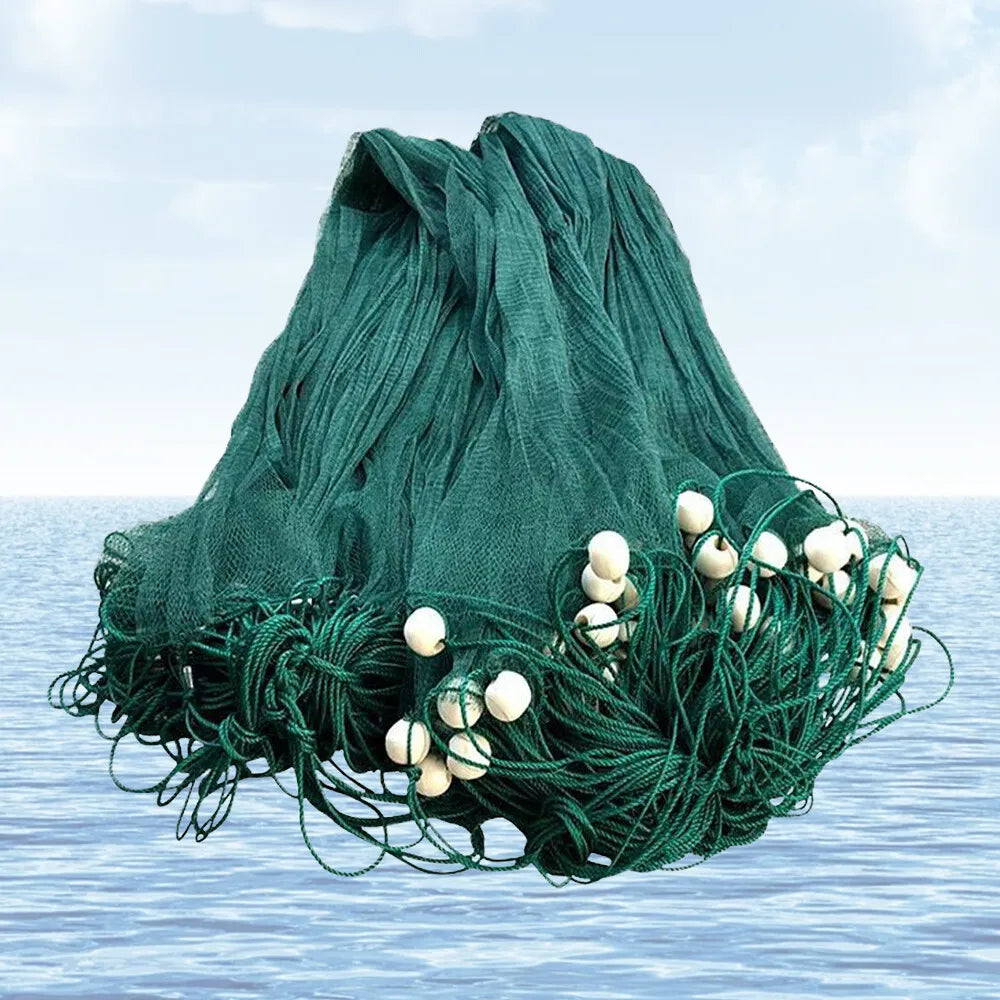 Polyethylene Fishing Net With Encrypted Mesh Prevents Fish Escape
