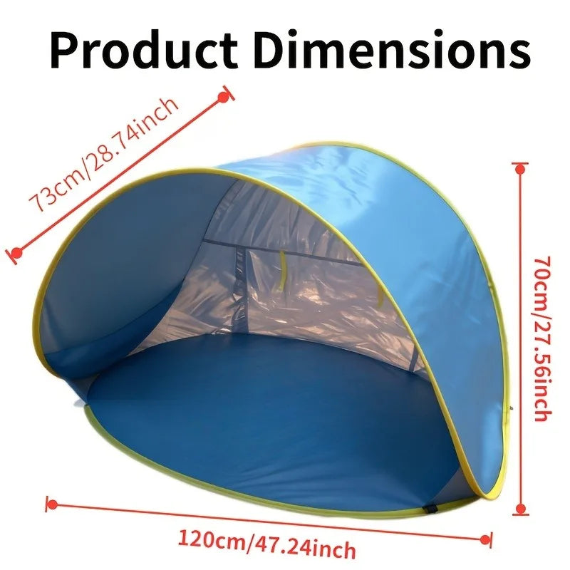 Sunshade Beach Tent Portable Quick Setup Pop Up Shelter Outdoor