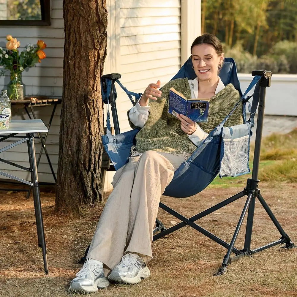 Hammock Camping Chair Heavy Duty 400lbs Outdoor Swing Chair