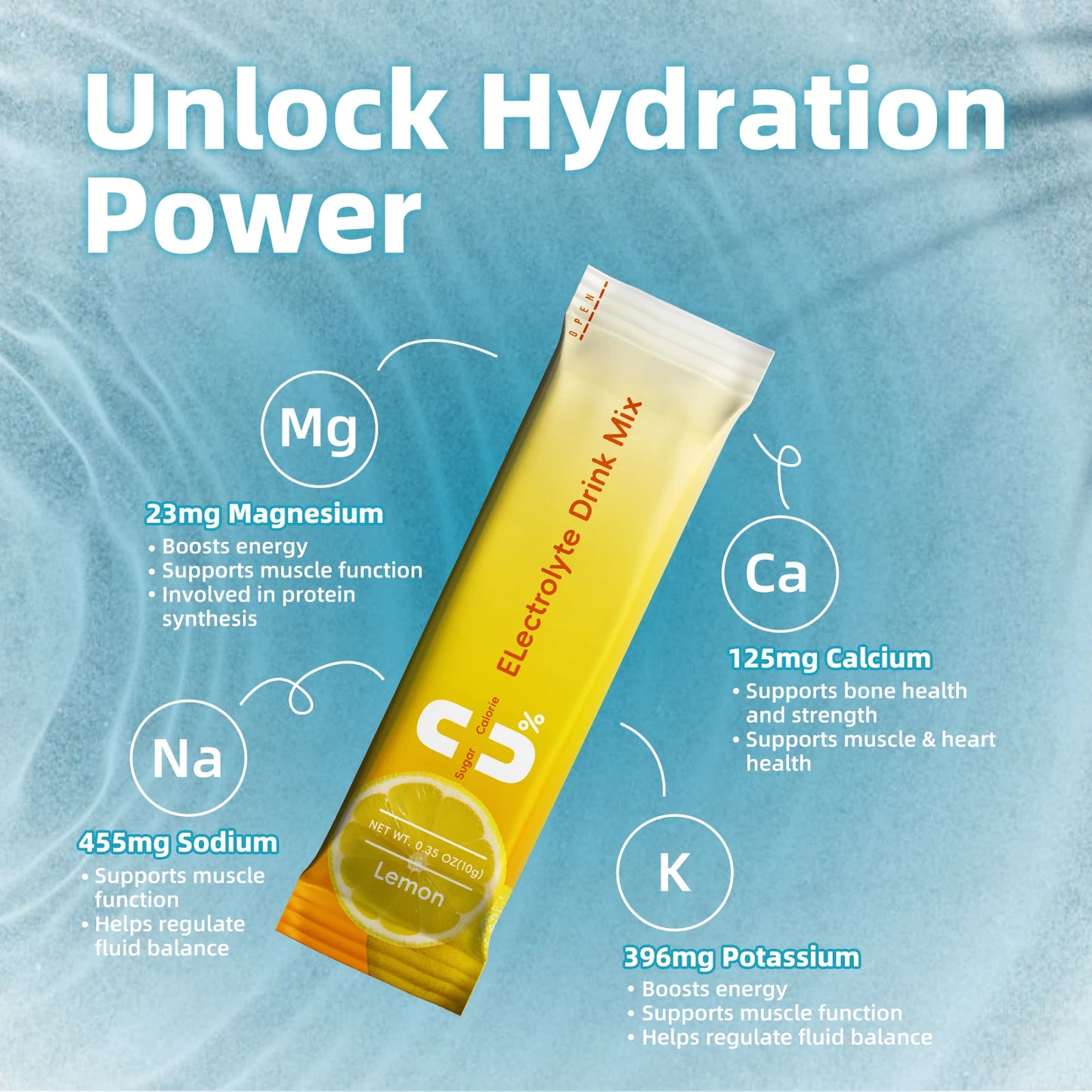 Beworths Sugar Free Electrolyte Powder Zero Calorie Hydration Mix