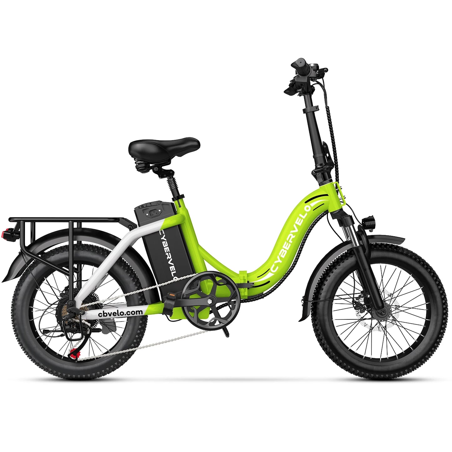 1000W Peak Electric Bike for Adults Cybervelo EK4 EK5 Mars700 Foldable 28+MPH 80Miles Removable Battery Fat Tire Off-road E-bike