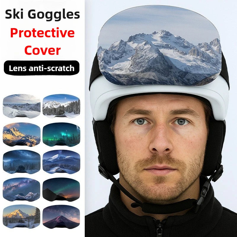 Scratchproof Ski Goggle Cover for Snow Sports Protector