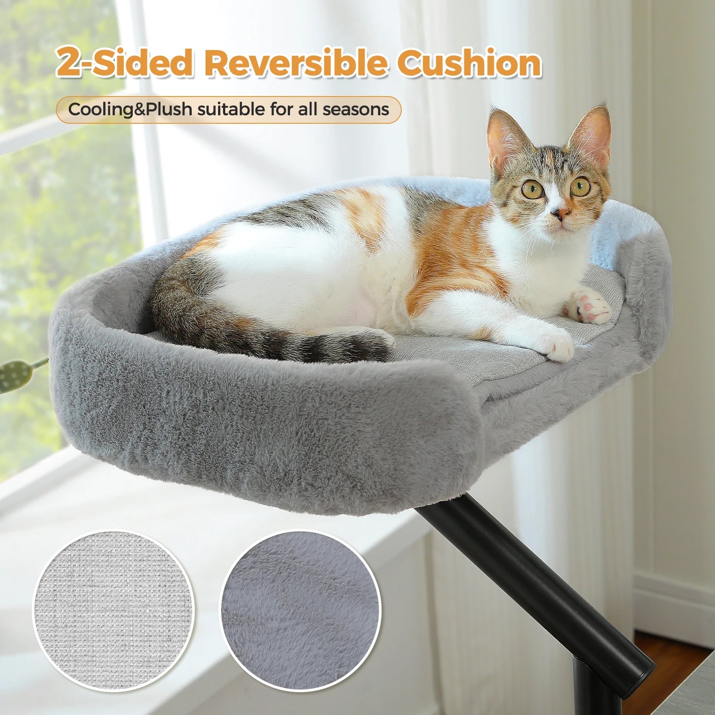 PAWZ Road Cat Desk Bed 360 Degree Rotatable Stand Premium