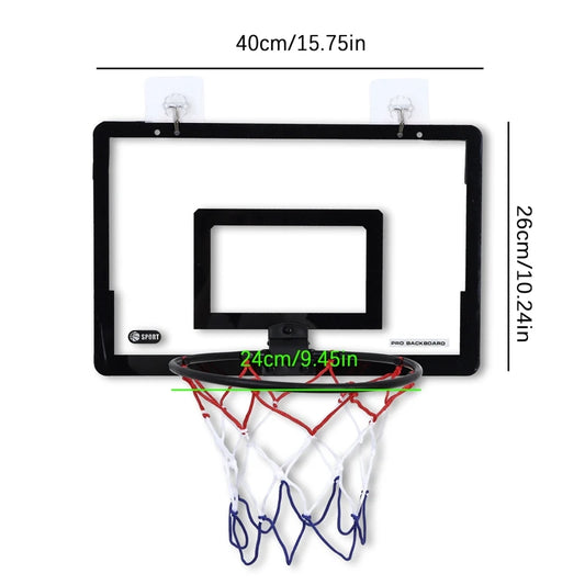 Mini Basketball Hoop Indoor For Kids And Adults Door Mount