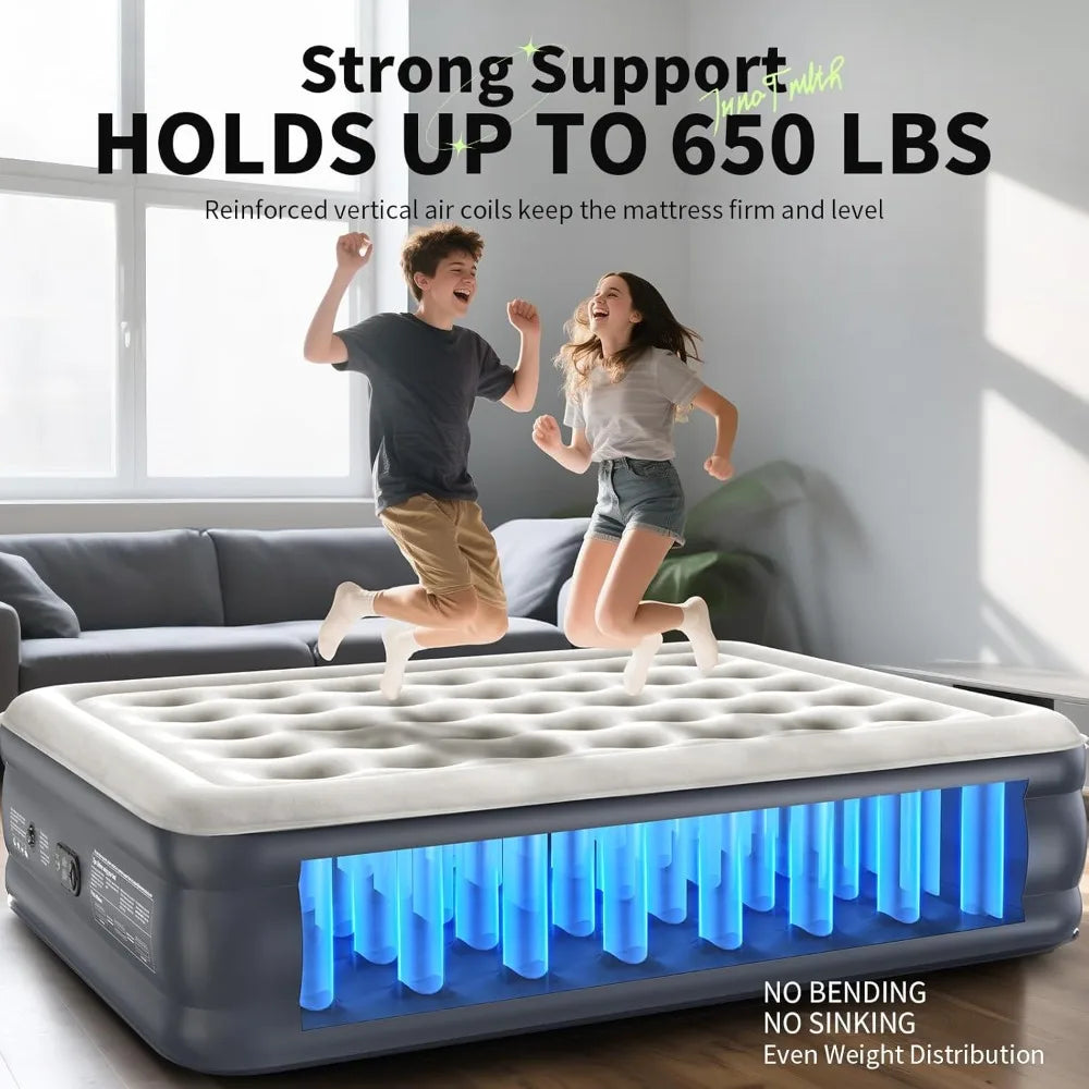 InnoTruth Air Mattress With Built In Pump Inflatable