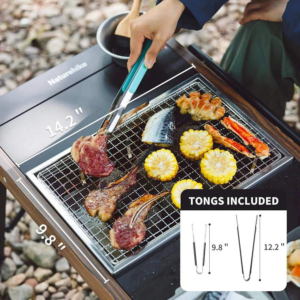 Naturehike Portable Folding Camping Charcoal Grill For Outdoor Barbecue
