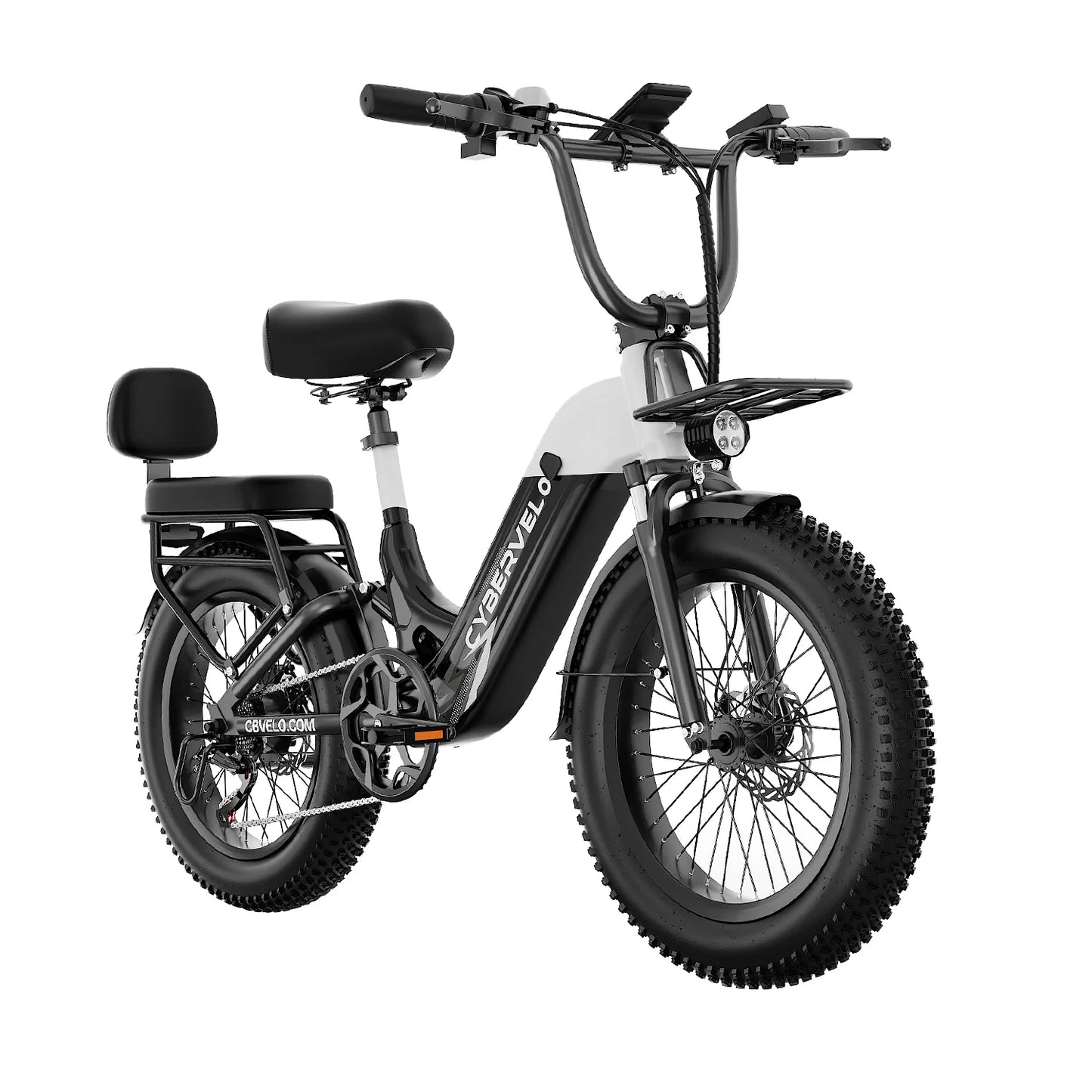 Cybervelo 1500W Step Thru Electric Bike With 20Ah Battery