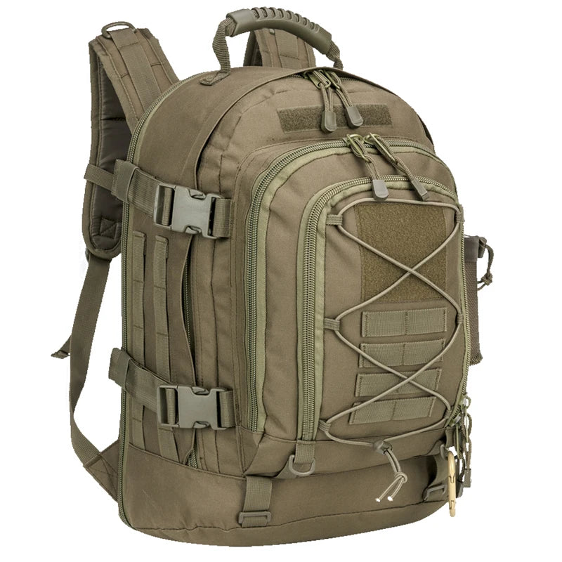 LQARMY Military Tactical Backpack Assault Rucksack Molle Bag