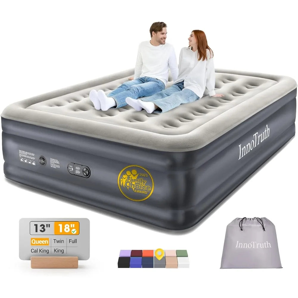 InnoTruth Air Mattress With Built In Pump Inflatable