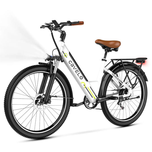 CYBERVELO Urban Commute EK2 Electric Bike With 1000W Peak Motor