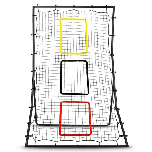 HiMISS Softball Back Net Rebounder With Strike Zone For Practice