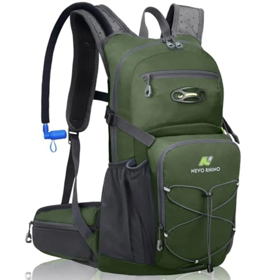 Hydration Backpack for Hiking With Durable Water Bladder System