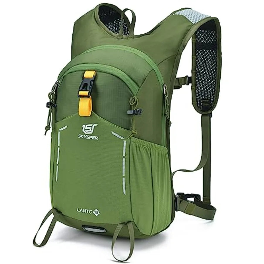 Hiking Backpack - 15L Travel Daypack Lightweight Bag Water Resistant Hiking Backpacks for Women Men