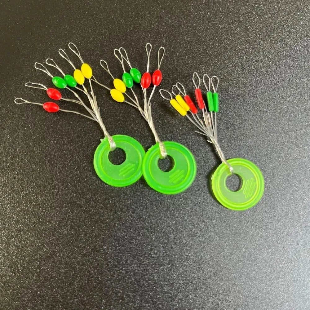 Floating Rubber Stopper Beads For Fishing Bobber Kit 600 Pcs