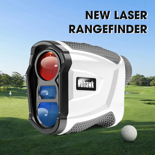 Nohawk Golf Rangefinder With Slope Compensation And Magnetic Flag Lock