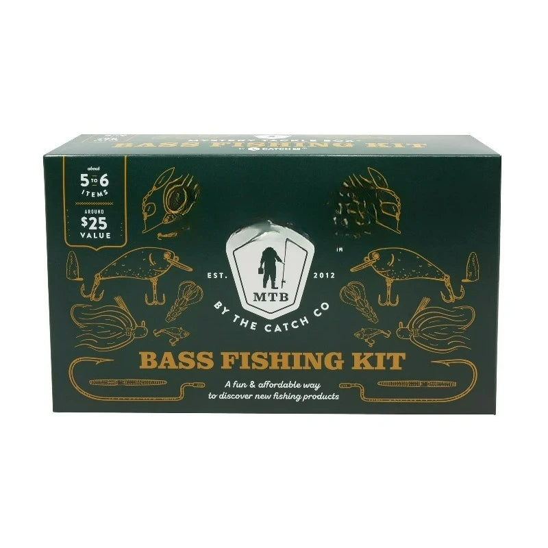Freshwater Bass Fishing Lure Kit With Premium Assorted Lures