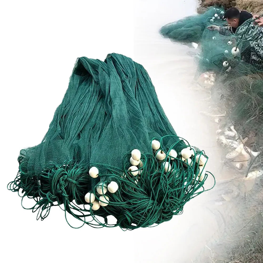 Polyethylene Fishing Net With Encrypted Mesh Prevents Fish Escape