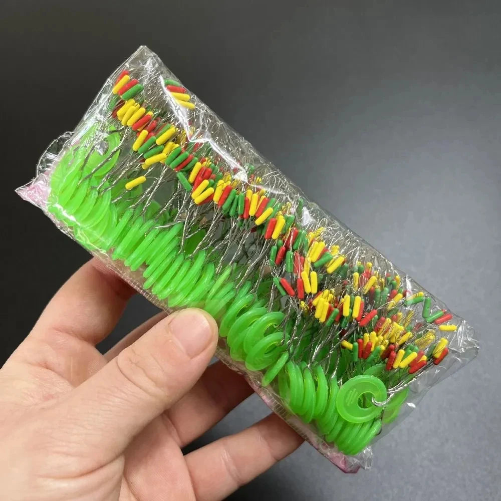 Floating Rubber Stopper Beads For Fishing Bobber Kit 600 Pcs