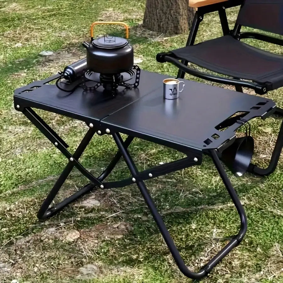 Portable Folding Camping Table Iron Picnic Table For Outdoor Use