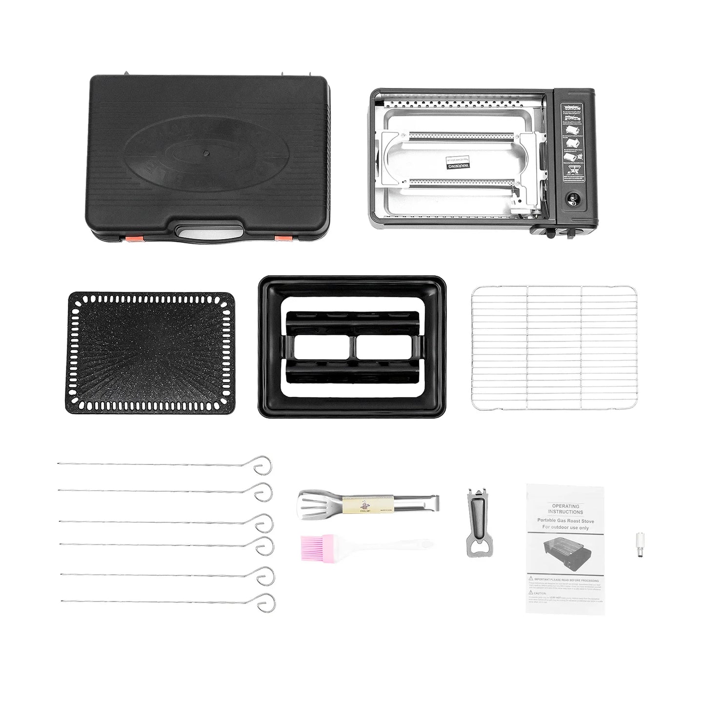 NONED Portable Camping Gas Stove With Ignition