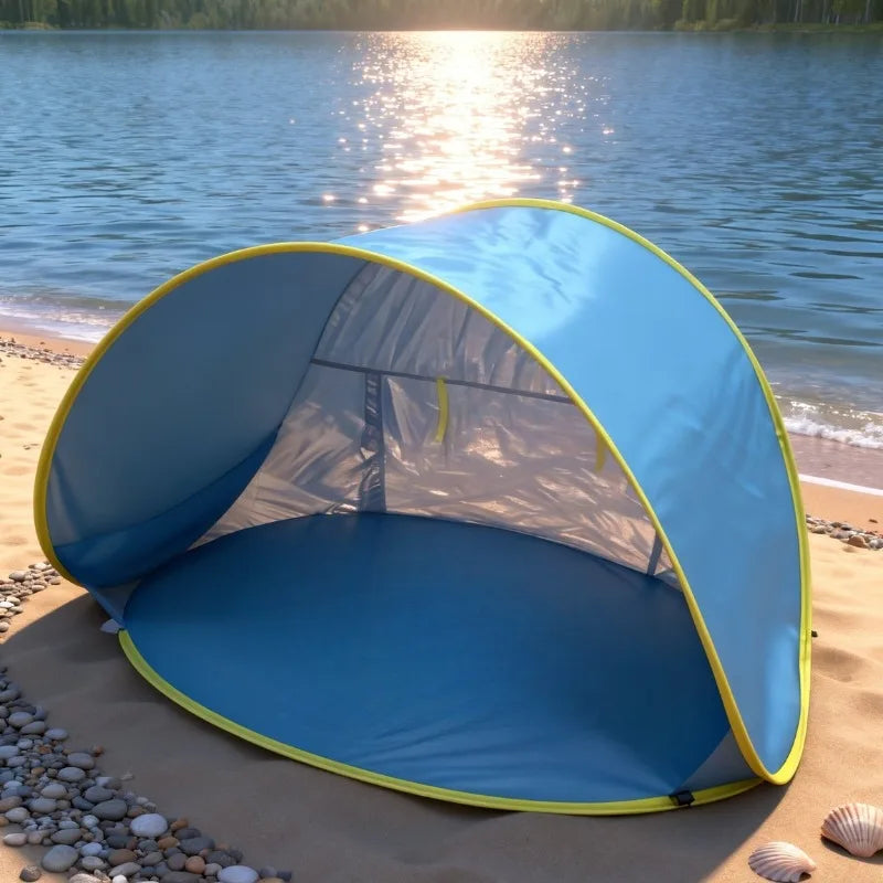 Sunshade Beach Tent Portable Quick Setup Pop Up Shelter Outdoor