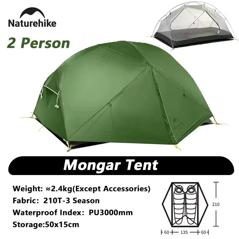 Naturehike Mongar Waterproof Ultralight Backpacking Tent